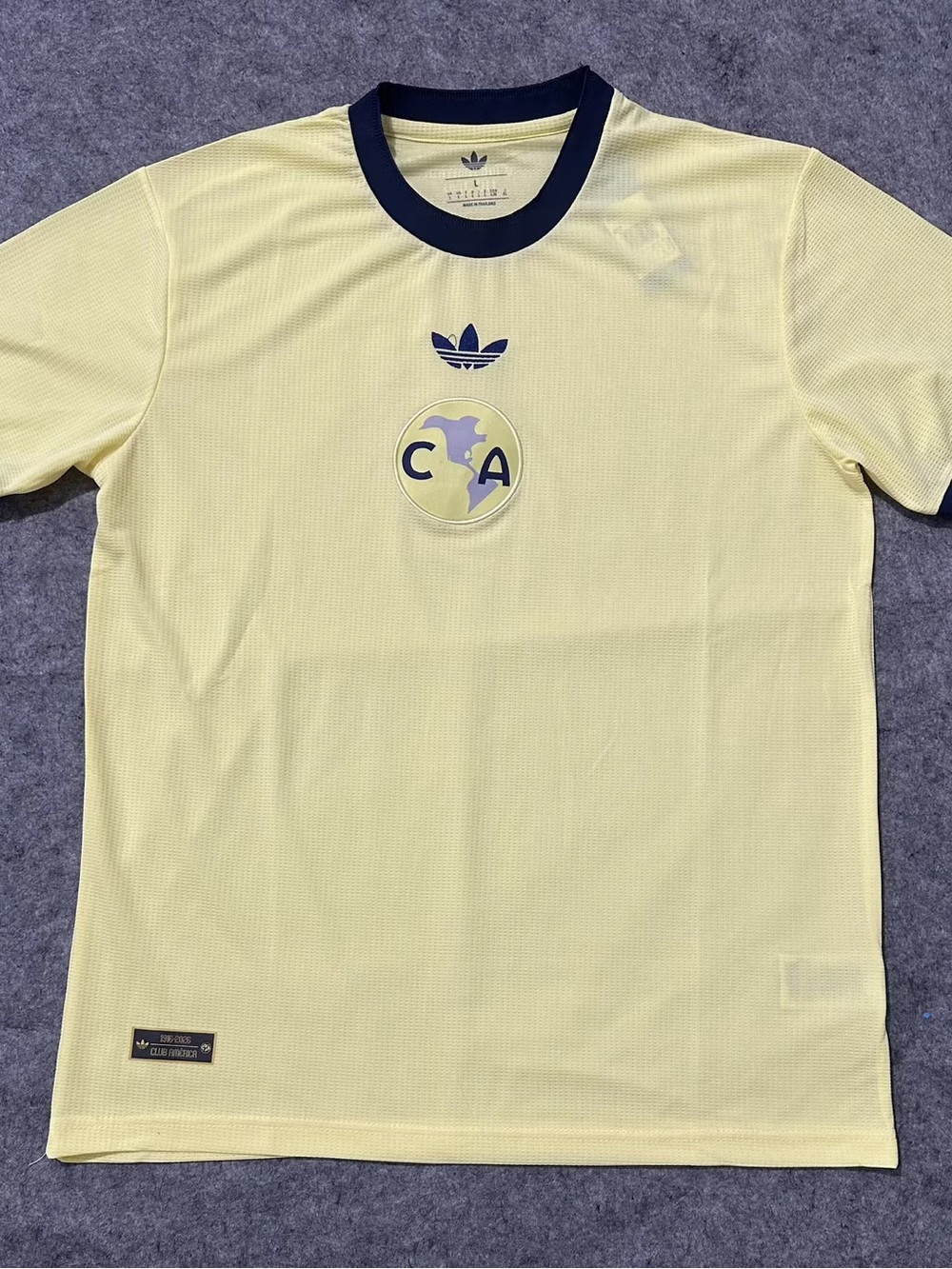 Adidas Yellow 100th anniversary Club America edition Soccer jersey